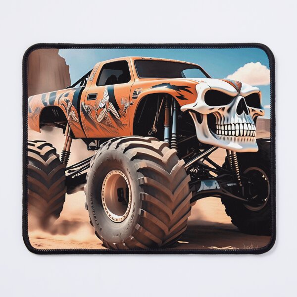Item preview, Monster Truck Skull #4 designed and sold by UrbanTRIP.