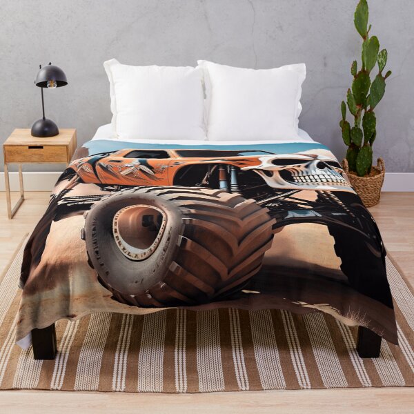 Item preview, Monster Truck Skull #4 designed and sold by UrbanTRIP.