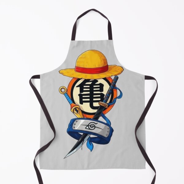 Artikelvorschau, Anime-Crossover-Ästhetik, inspiriert von One Piece, Naruto, Bleach und Dragon Ball entworfen und verkauft von Top Tier Designs.