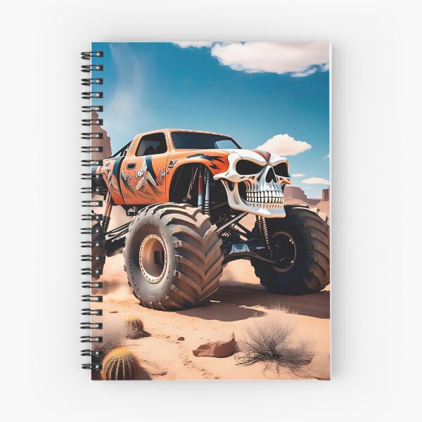 Item preview, Monster Truck Skull #4 designed and sold by UrbanTRIP.