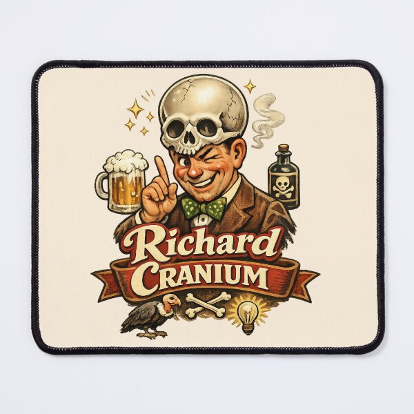 Item preview, Richard Cranium designed and sold by SnarkleCo.