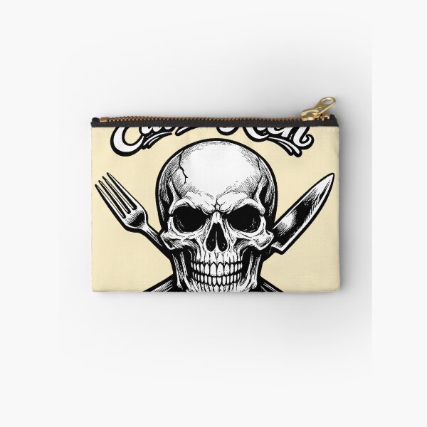 Item preview, Eat the Rich Skull – Dark Satire Anti Capitalist Illustration designed and sold by TrashCultSupply.