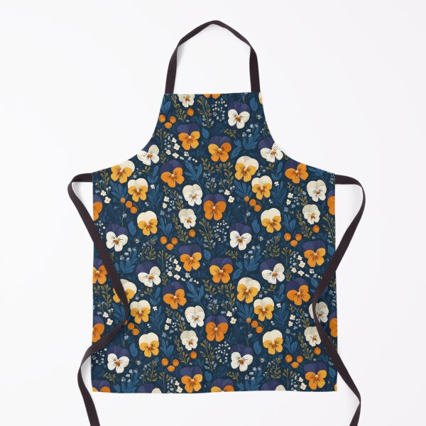 Item preview, Colorful Pansy Viola Flowers Pattern designed and sold by ConcienciaEco.