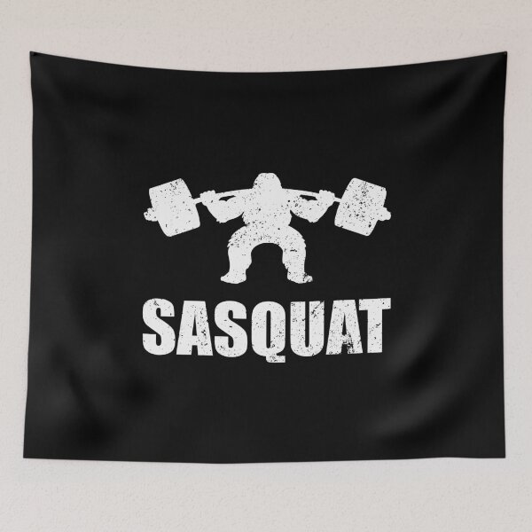 Item preview, Sasquat - Sasquatch Workout Funny Jokes designed and sold by madeahezamrin.
