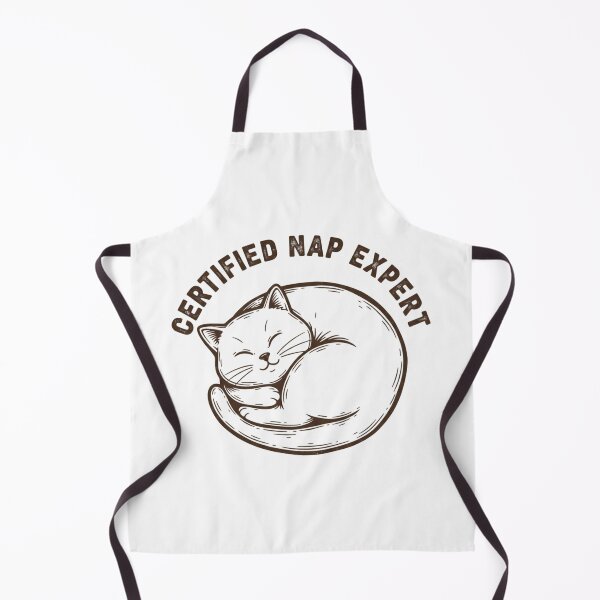 Item preview, Certified Nap Expert – Funny Sleeping Cat Vintage Design designed and sold by DIRTYSKETCHH.