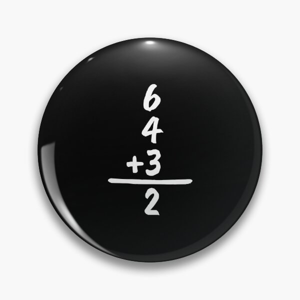 Item preview, 6 4 3 2 - funny baseball math double play designed and sold by madeahezamrin.