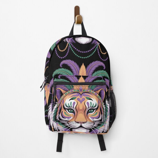 Item preview, Tiger Mardi Gras Animal Lover New Orleans Louisiana designed and sold by YaulTape.