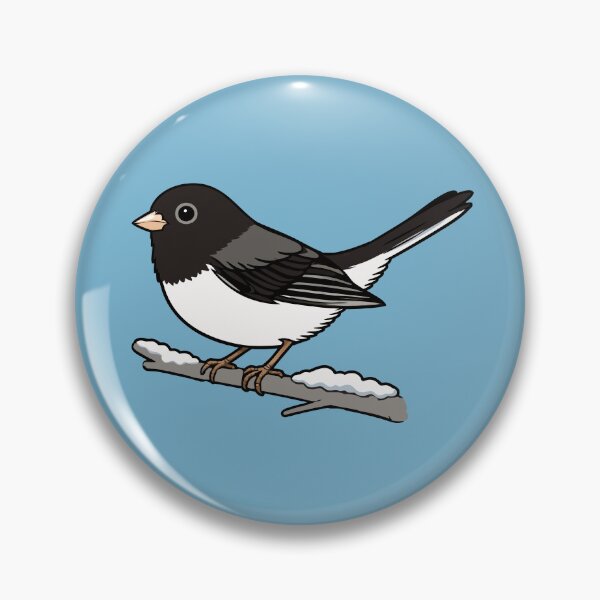 Item preview, Snowbird Dark-Eyed Junco on Snowt Branch  designed and sold by donwillisjrart.