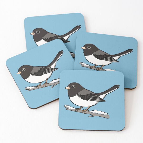 Item preview, Snowbird Dark-Eyed Junco on Snowt Branch  designed and sold by donwillisjrart.