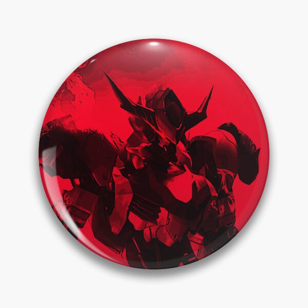 Item preview, red frame Barbatos lupus Gundam vector Digital Artwork full colour designed and sold by sabartgunpla.