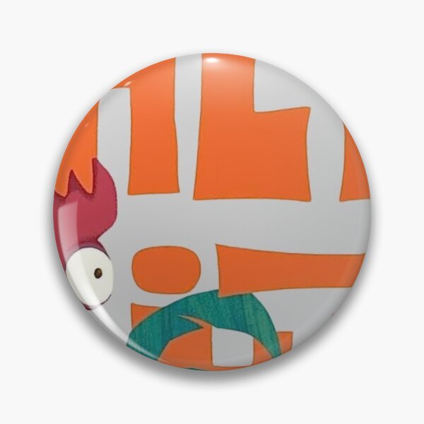 Item preview, Hei Hei Inspired Cartoon Art – Tropical Chicken Illustration designed and sold by Top Tier Designs.