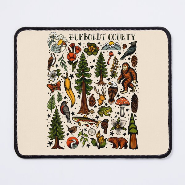 Item preview, Humboldt County Tattoo Flash designed and sold by CattGDesigns.