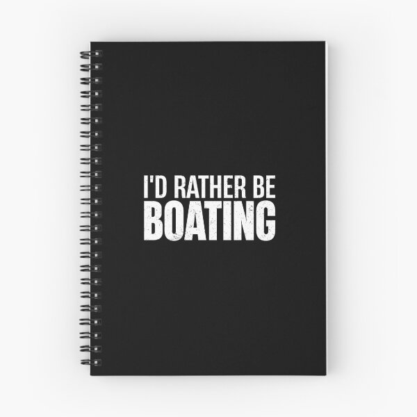 Item preview, I'd Rather Be Boating - Funny Captain Boating Gift designed and sold by keviacevarya.