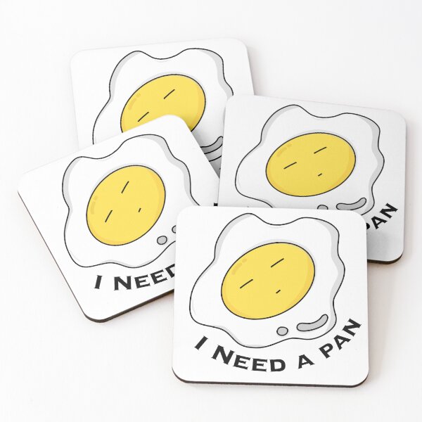 Item preview, Funny Fried Egg Pun - I Need A Pan designed and sold by SulariTDsign.