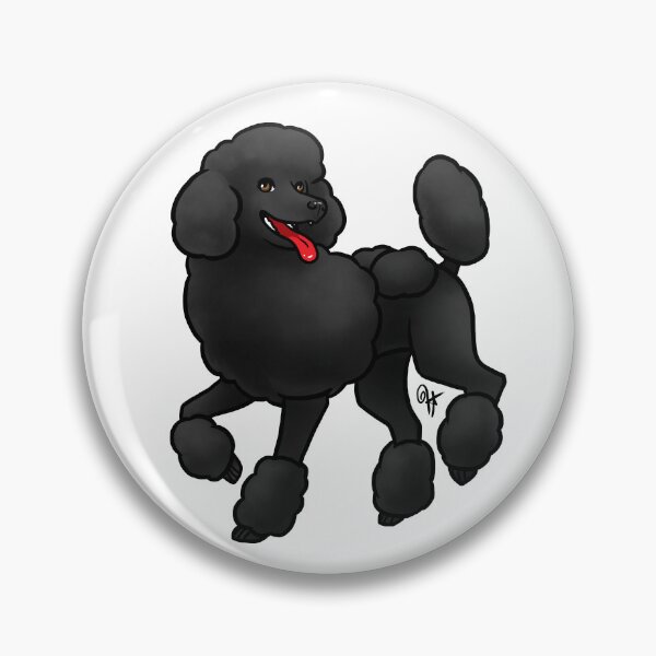 Item preview, Dog - Standard Poodle - Continental Black designed and sold by Jennifer Stolzer.