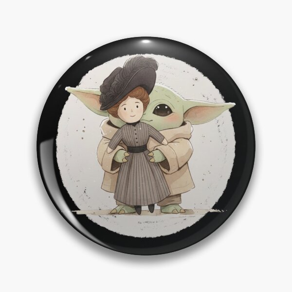 Item preview, BABY YODA KLARA ZETKIN designed and sold by LIS AND MELIVERSO.
