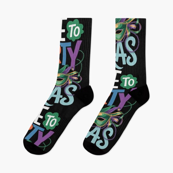 Item preview, Time To Party Gras Funny Mardi Gras Carnival Festival Parade designed and sold by YaulTape.