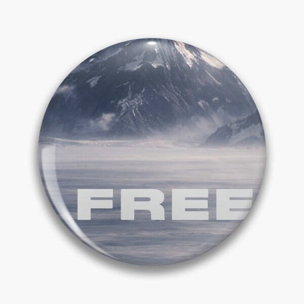 Item preview, Free Penguin Running To Mountains designed and sold by analogwardrobe.