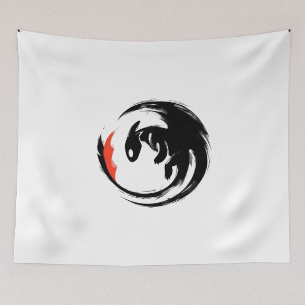 Item preview, Black Dragon Cartoon Fan Art – Fantasy Creature Illustration designed and sold by Top Tier Designs.