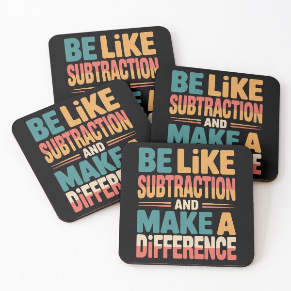 Item preview, Funny Math Teacher Be Like Subtraction And Make A Difference designed and sold by tmerchtrends.