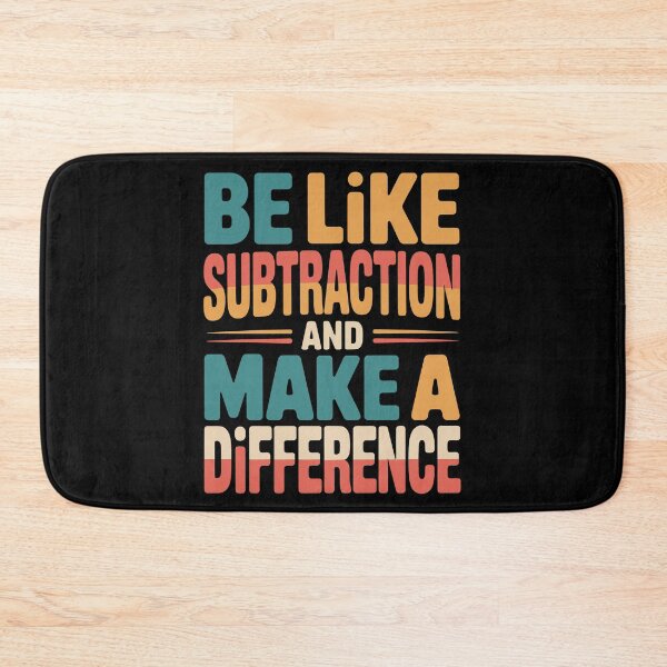 Item preview, Funny Math Teacher Be Like Subtraction And Make A Difference designed and sold by tmerchtrends.