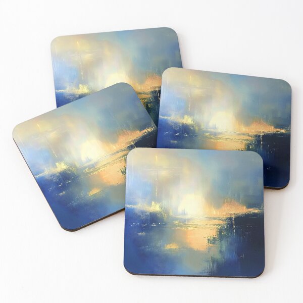 Item preview, Setting Sun Slipping Into The Midnight Blue Ocean designed and sold by DEC02.