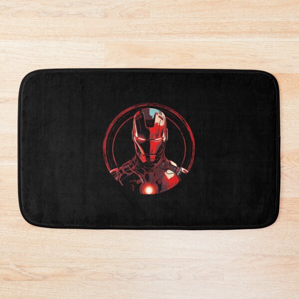 Item preview, Red Iron Man Inspired Suit Illustration – Futuristic Armor Art designed and sold by Top Tier Designs.