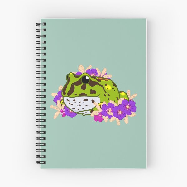 Item preview, Pacman Frog_Native Flowers designed and sold by elfpress.