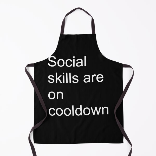 Item preview, Social Skills Are On Cooldown Funny Introvert Gamer T-Shirt | Gaming Humor Antisocial Tee for Introverts designed and sold by auradesign.