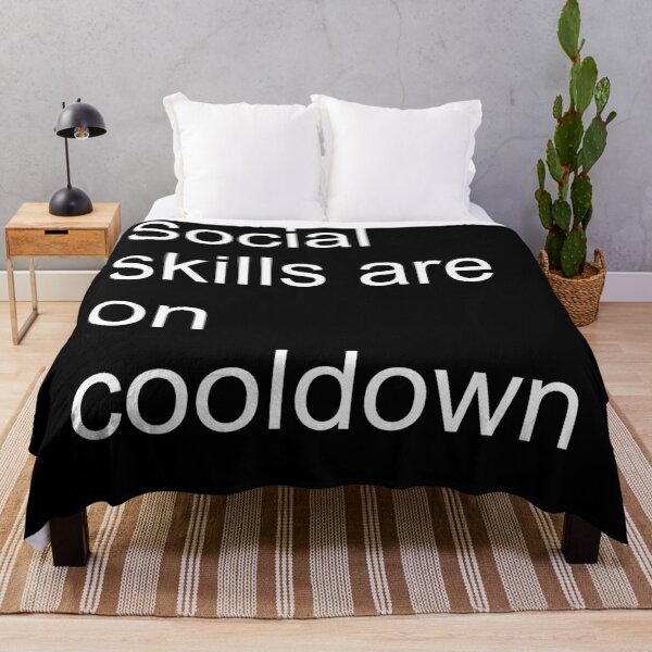 Item preview, Social Skills Are On Cooldown Funny Introvert Gamer T-Shirt | Gaming Humor Antisocial Tee for Introverts designed and sold by auradesign.