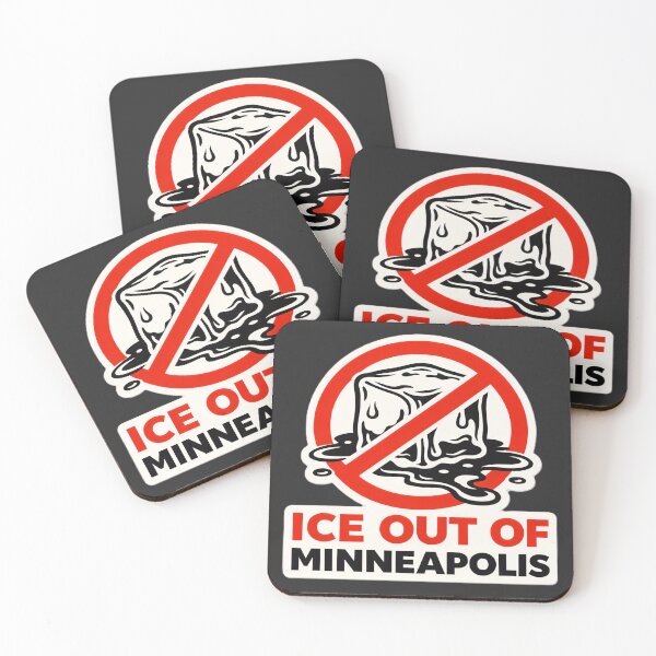 Item preview, Minneapolis Anti-ICE Protest Poster Print designed and sold by PinUpPizzazz.