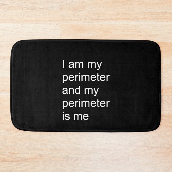 Item preview, I Am My Perimeter And My Perimeter Is Me Viral Meme Shirt | Funny Gaming Military Humor Tee designed and sold by auradesign.