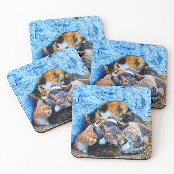 Item preview, Cats in Blue designed and sold by Barbara  Brown.