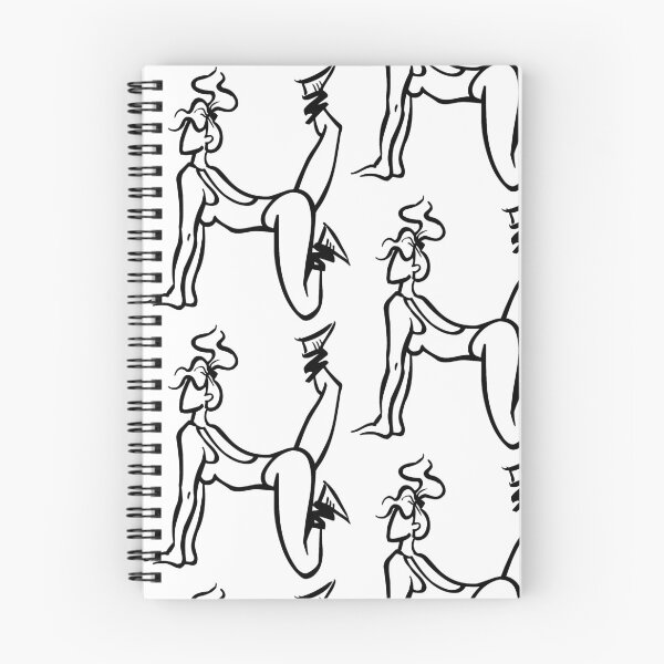 Item preview, Alphabets Doodle - Fitness Lady | ZMJMMN 8 designed and sold by MyStickersCove.