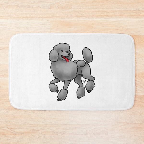 Item preview, Dog - Standard Poodle - Continental Gray designed and sold by Jennifer Stolzer.