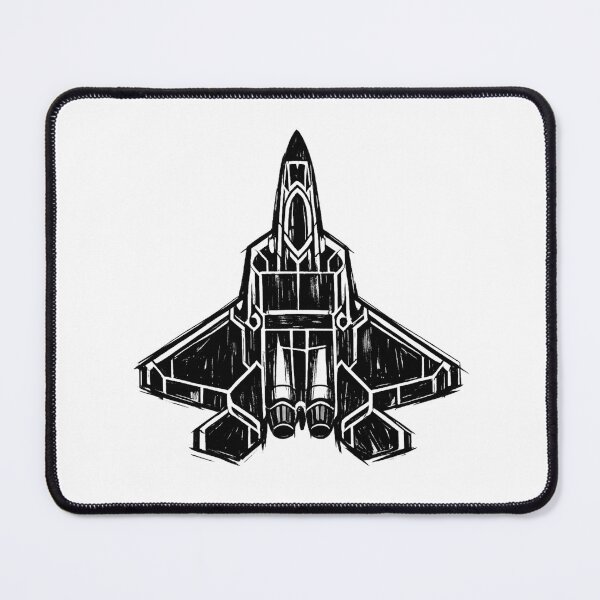 Item preview, F-22 Raptor Black Art designed and sold by Combat Skies.