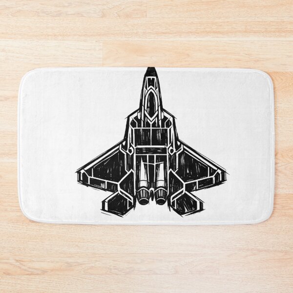 Item preview, F-22 Raptor Black Art designed and sold by Combat Skies.