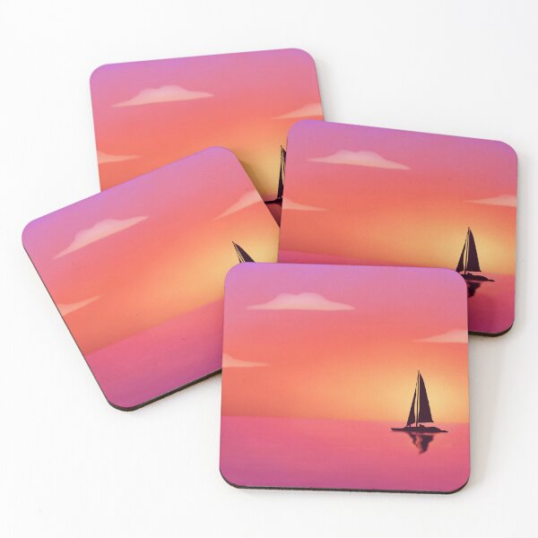 Item preview, Boat on Ocean Sunset designed and sold by marseclipse.