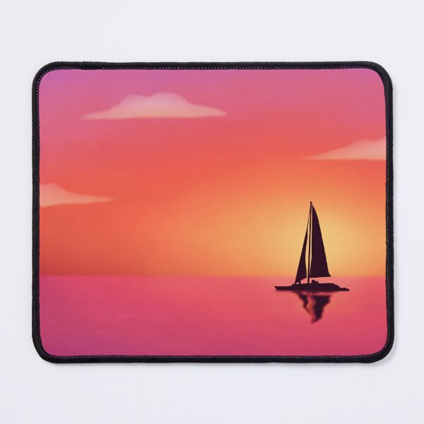 Item preview, Boat on Ocean Sunset designed and sold by marseclipse.