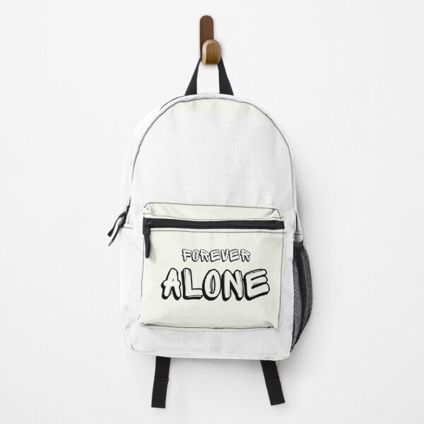 Item preview, Forever Alone Funny Quote Typography designed and sold by Bloomelle Studio.