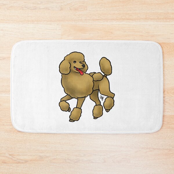 Item preview, Dog - Standard Poodle - Continental Apricot designed and sold by Jennifer Stolzer.
