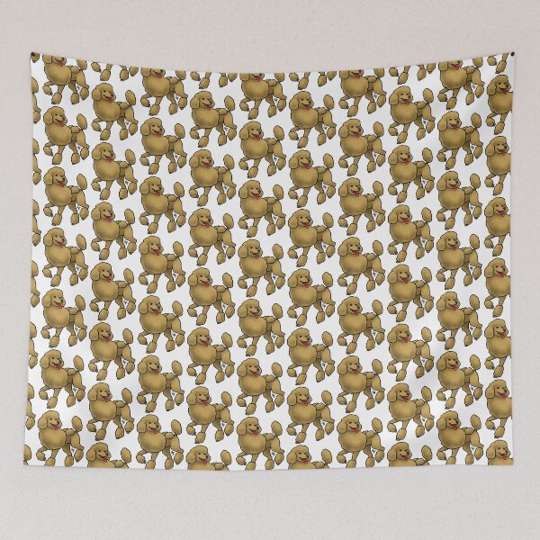 Item preview, Dog - Standard Poodle - Continental Apricot designed and sold by Jennifer Stolzer.