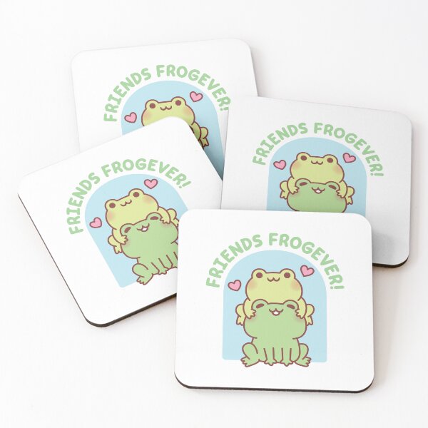 Item preview, Cute Frogs Stacked Together Friends Frogever designed and sold by rustydoodle.