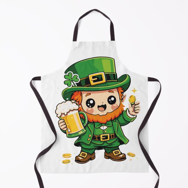 Item preview, Kawaii Leprechaun Beer designed and sold by Rocamisetas.
