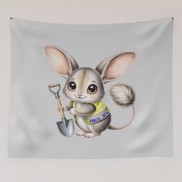 Item preview, Aussie Engineer at Work – Motivational Tradie Crew Watercolor Art designed and sold by Wennebabs.