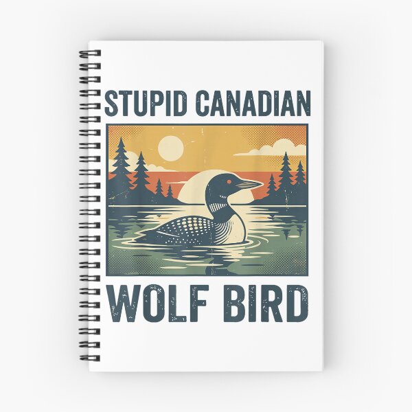 Item preview,  Stupid Canadian Wolf Bird  designed and sold by H3ll-Ash-Studio.