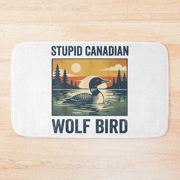 Item preview,  Stupid Canadian Wolf Bird  designed and sold by H3ll-Ash-Studio.
