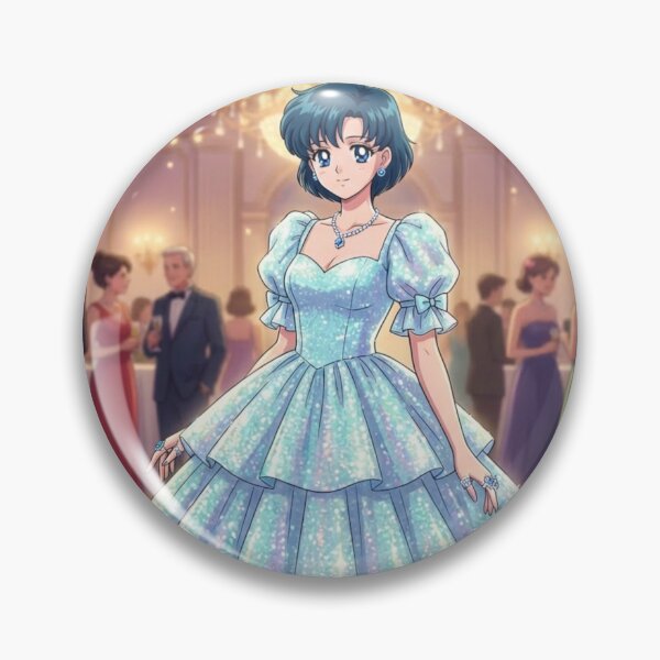 Item preview, Sailor Mercury at the Ball designed and sold by Solace Sparkles.