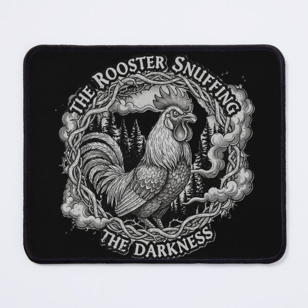Item preview, The Outlaw Rooster - Dark Grunge Forest & Thorns Aesthetic designed and sold by Fallen Ink.