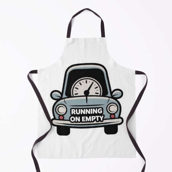 Item preview, Running on Empty – Minimalist Funny Driving Sticker designed and sold by AtlasMuseStudio.